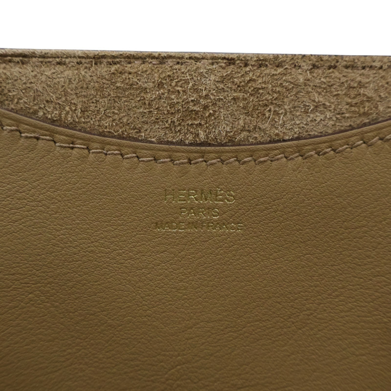 餅乾色 Taurillon/Swift牛皮 In The Loop 18 手提包 B刻【HERMES 愛馬仕】 H084274-7