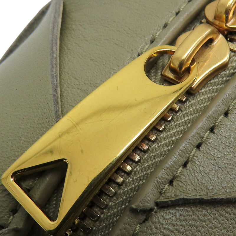 綠色羊皮 Cassette 肩背包 701915【BOTTEGA VENETA BV 寶緹嘉】 701915-12