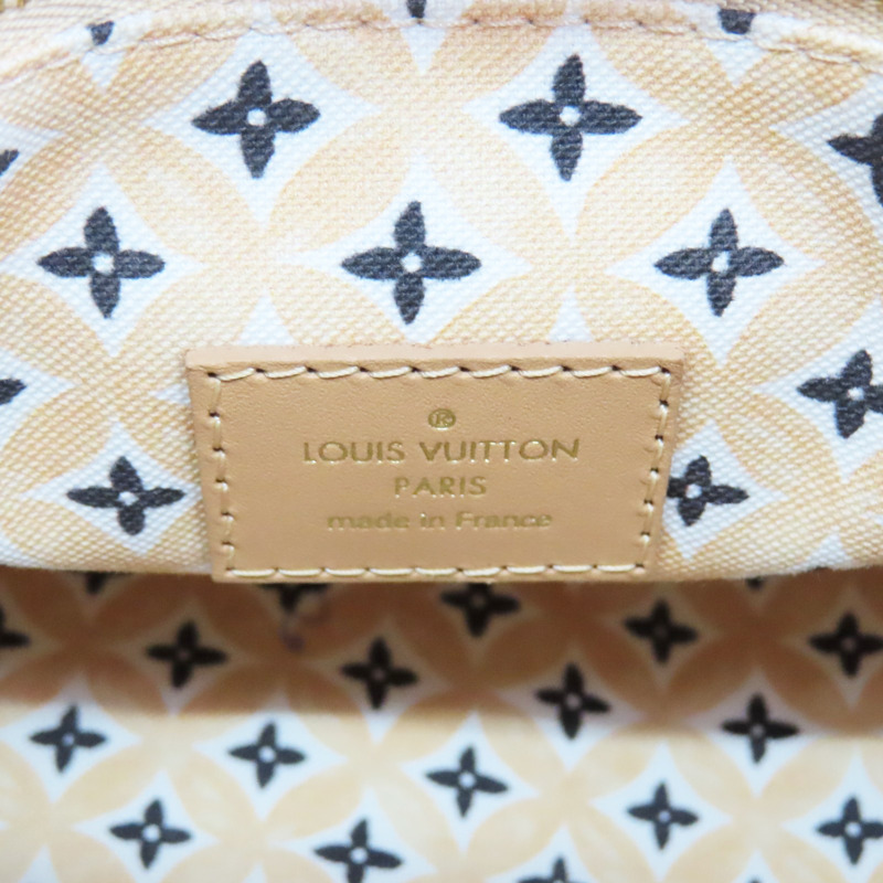 白色 原花 帆布 By The Pool Speedy Bandouliere 25 两用包【LOUIS VUITTON LV 路易威登】 M22987-6