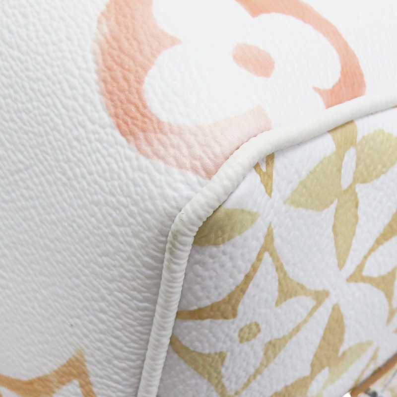 白色 原花 帆布 By The Pool Speedy Bandouliere 25 两用包【LOUIS VUITTON LV 路易威登】 M22987-10