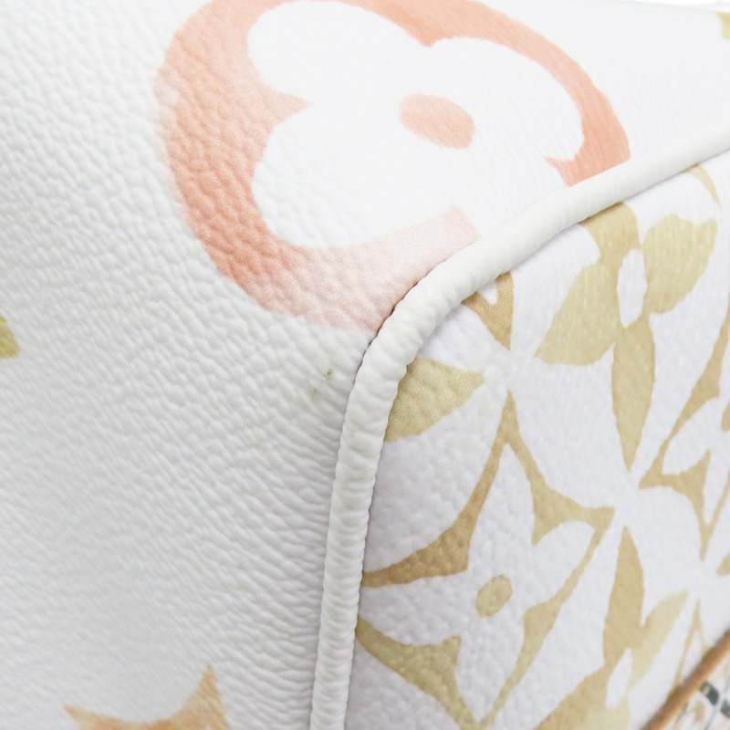 白色 原花 帆布 By The Pool Speedy Bandouliere 25 两用包【LOUIS VUITTON LV 路易威登】 M22987-12