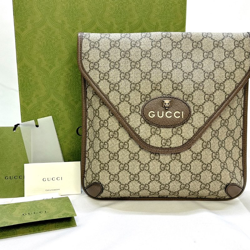 GUCCI Neo Vintage GG中型郵差包-0