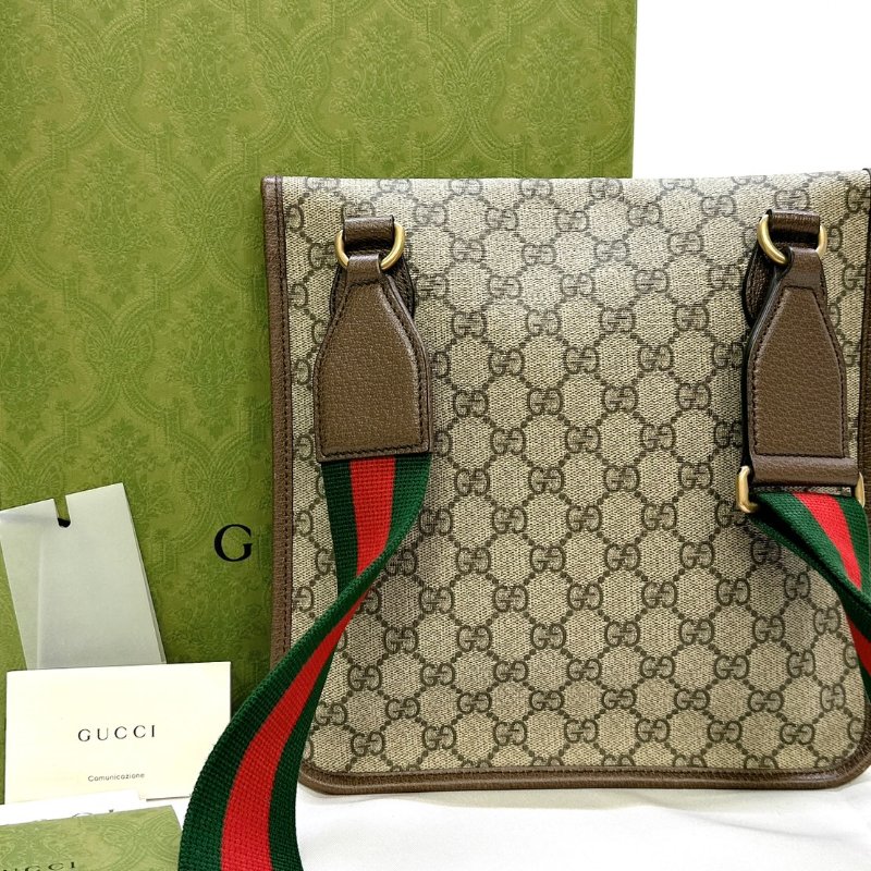 GUCCI Neo Vintage GG中型郵差包-1