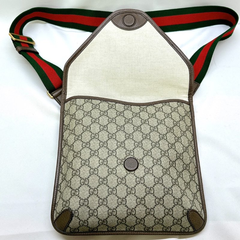 GUCCI Neo Vintage GG中型郵差包-4