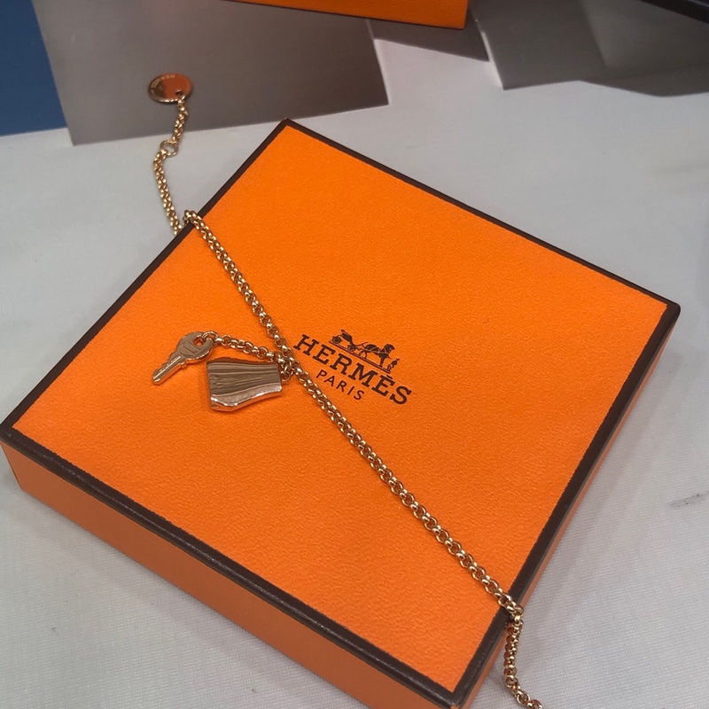 Hermes 爱马仕kelly 钥匙锁头手链 au750-4