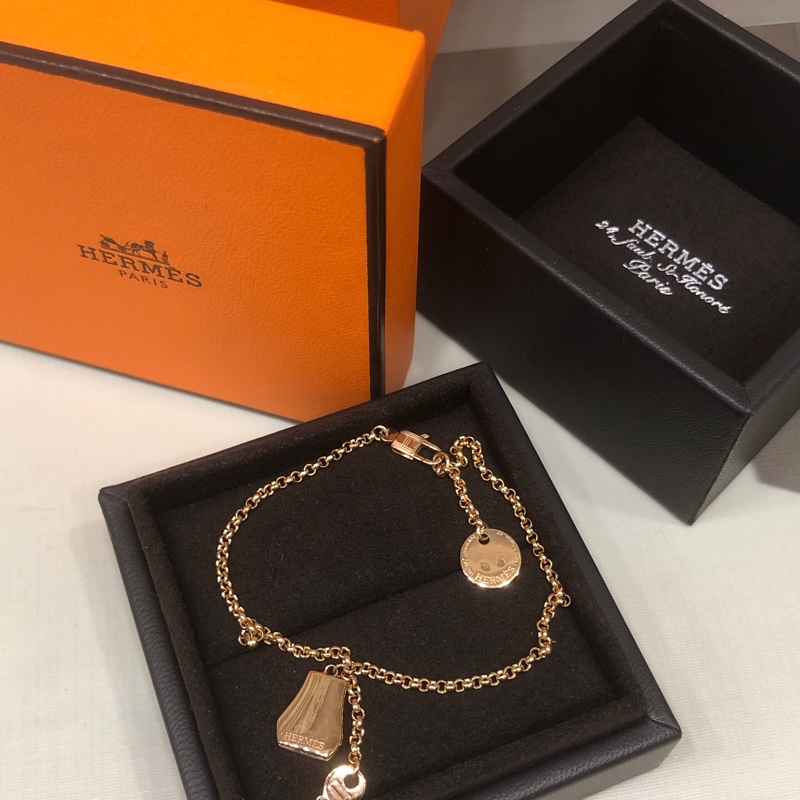 Hermes 爱马仕kelly 钥匙锁头手链 au750-5
