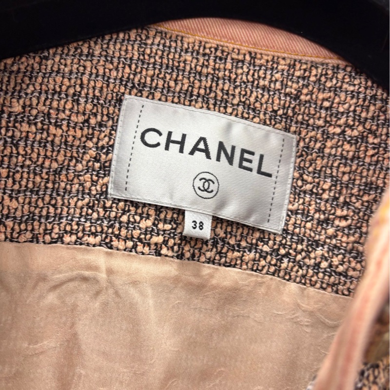Chanel毛呢牛仔外套,38碼-2