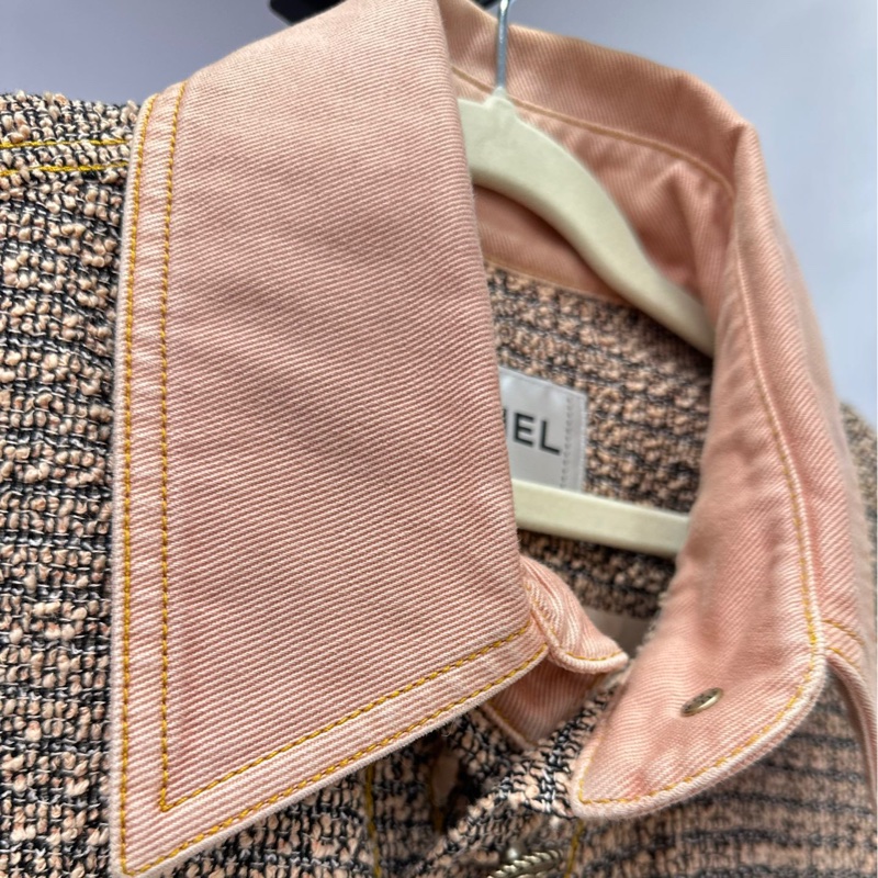 Chanel毛呢牛仔外套,38碼-4