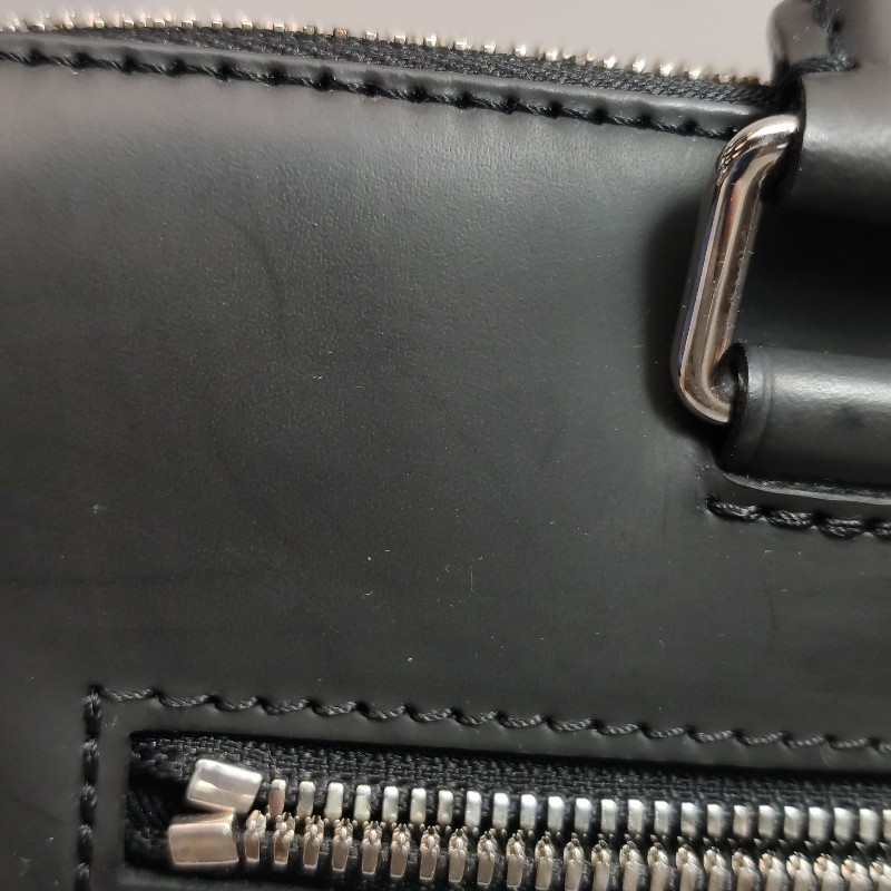 Louis Vuitton (LV) Porte Documents Jour牛皮棋盤格拉鍊斜挎包單肩包-10