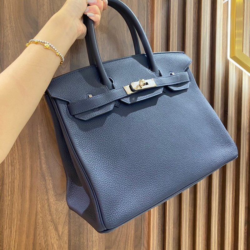 Birkin 30 2Z 星空藍Togo皮銀扣-0