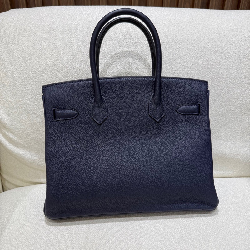 Birkin 30 2Z 星空藍Togo皮銀扣-2