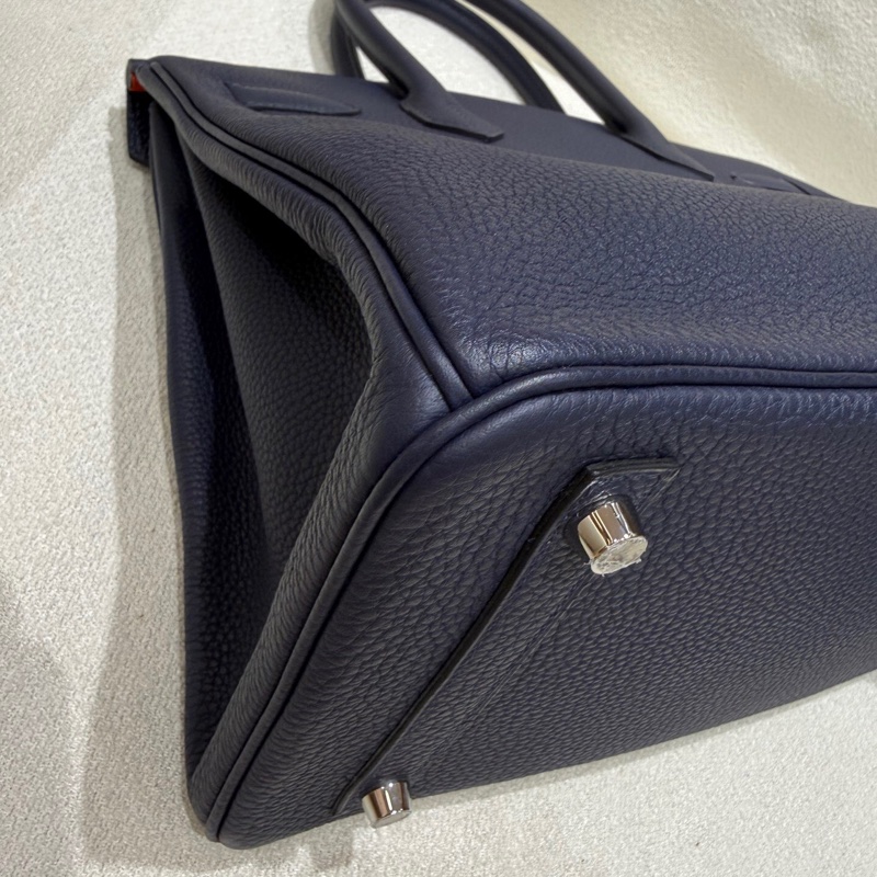 Birkin 30 2Z 星空藍Togo皮銀扣-5