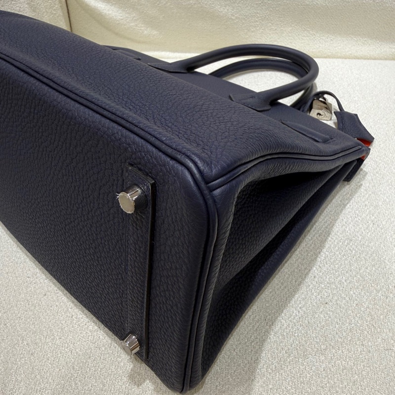 Birkin 30 2Z 星空藍Togo皮銀扣-6