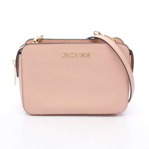 Michael Kors ADELE SMALL CROSSBODY 單肩包 皮革 粉紅色 二手 女士