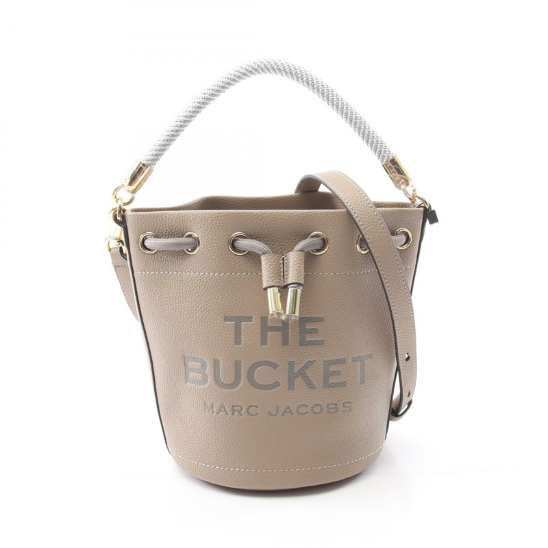 MARC JACOBS 皮革 2Way Bucker 單肩包 H652L01PF22 皮革 米色-0