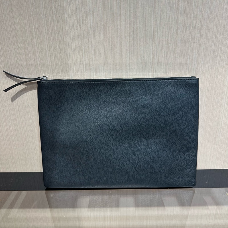 Balenciaga巴黎世家 字母微标Logo拉链开合 手拿包-2
