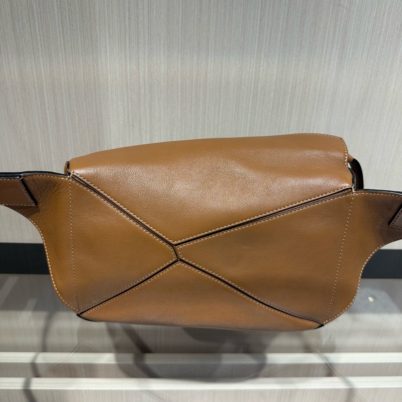LOEWE罗意威 Puzzle 徽标压纹几何包拼图包变形腰包-6