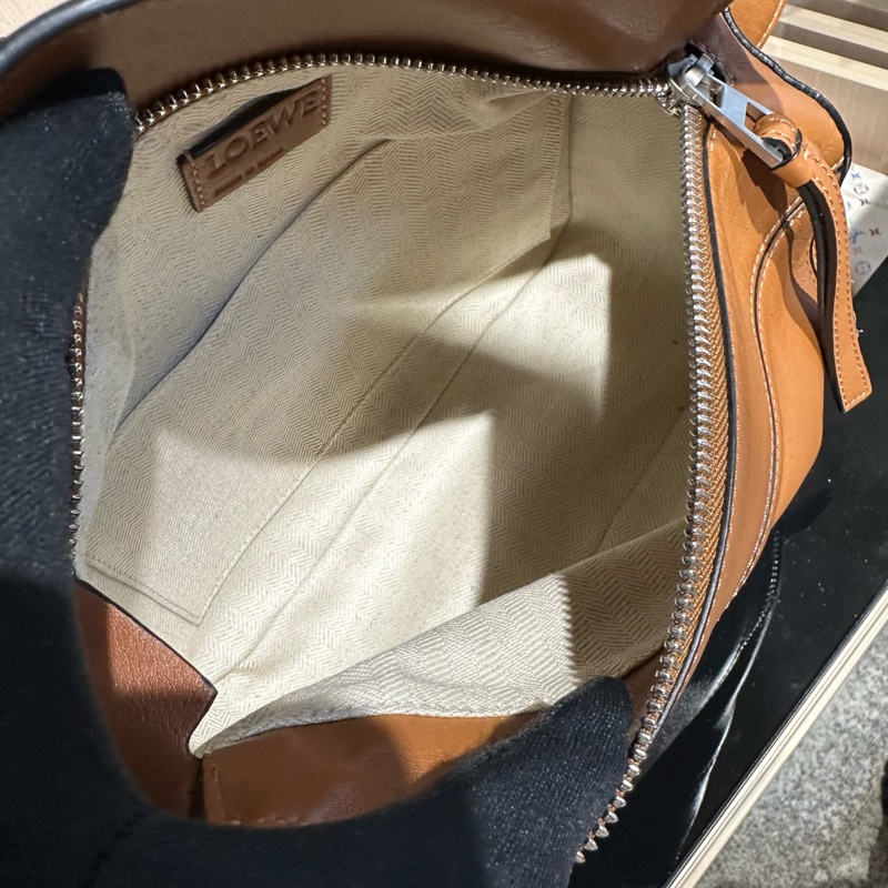 LOEWE罗意威 Puzzle 徽标压纹几何包拼图包变形腰包-8