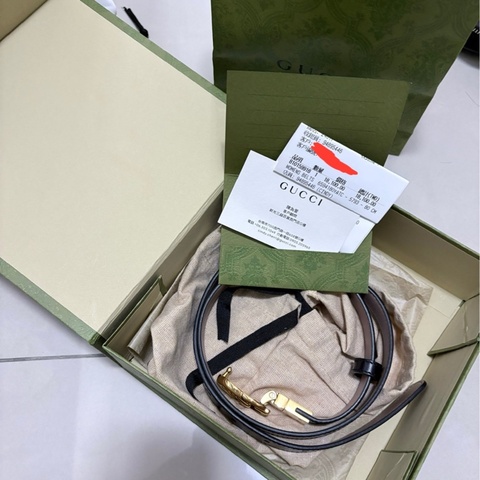 Gucci 女用皮帶 80cm