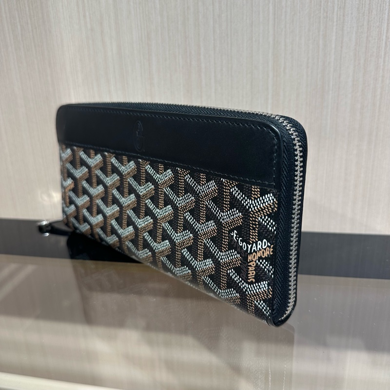 GOYARD 戈雅MATIGNON Y字老花满印 手拿钱包-7