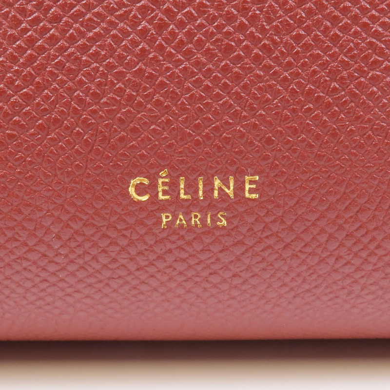 CELINE 牛皮皮革Belt Bag金扣手挽肩背兩用袋-9