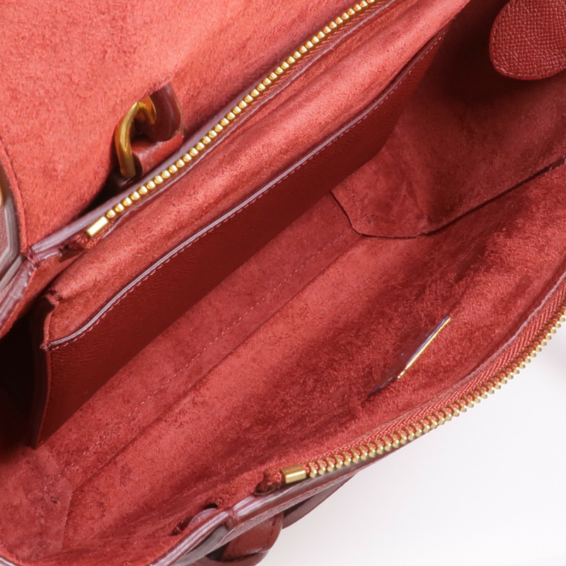 CELINE 牛皮皮革Belt Bag金扣手挽肩背兩用袋-12