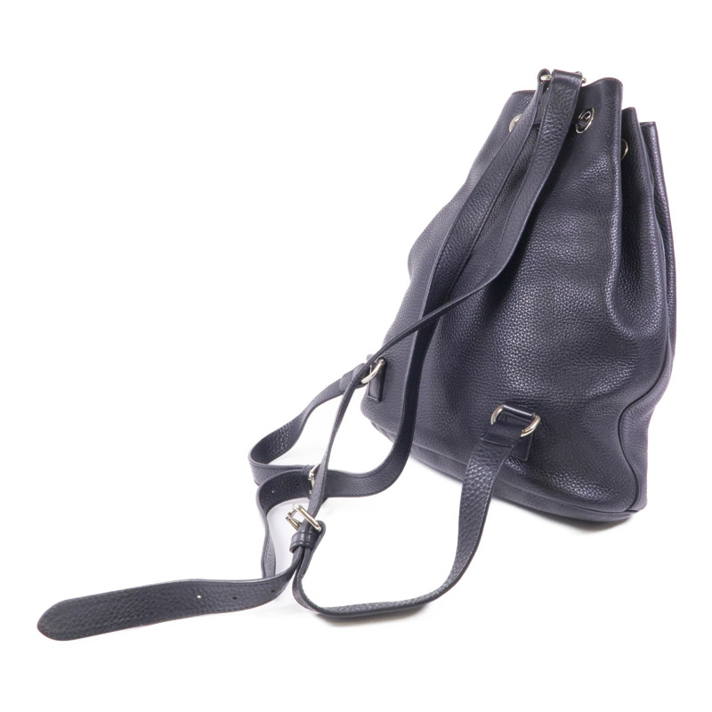 GUCCI 牛皮皮革Soho Backpack銀扣背包-4