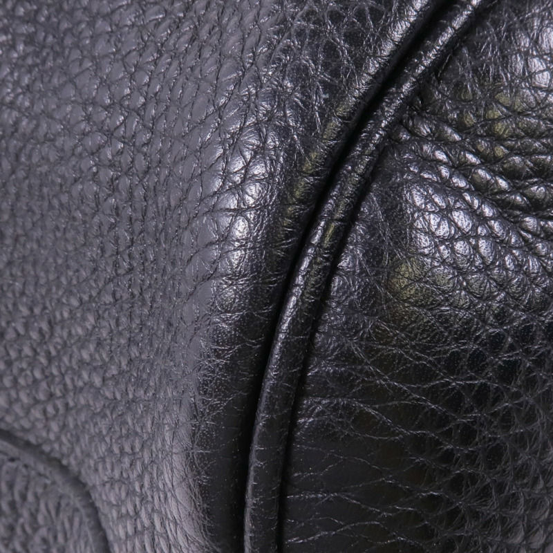 GUCCI 牛皮皮革Soho Backpack銀扣背包-7