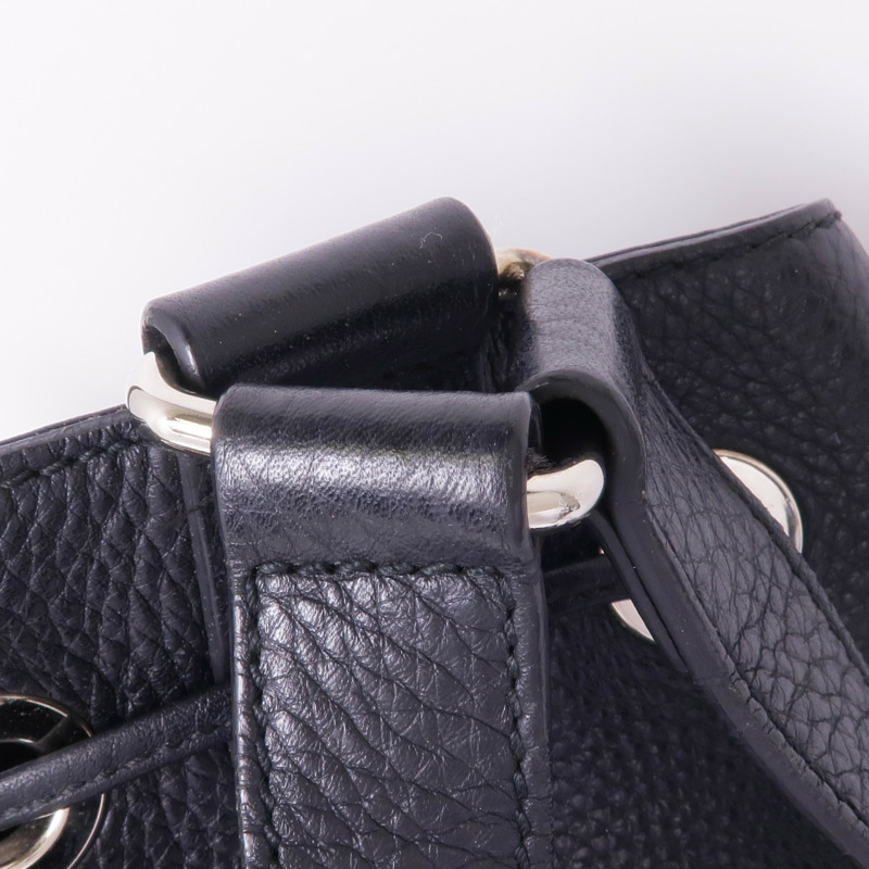 GUCCI 牛皮皮革Soho Backpack銀扣背包-9