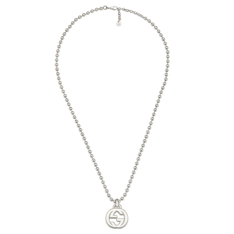 Gucci 經典雙G雕花項鍊-1