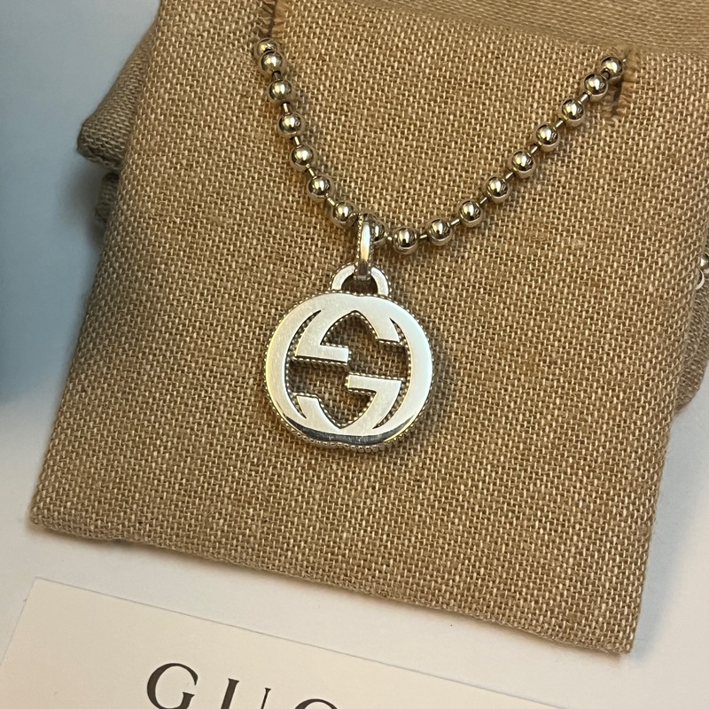Gucci 經典雙G雕花項鍊-6