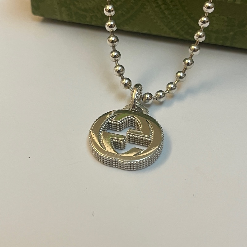 Gucci 經典雙G雕花項鍊-9