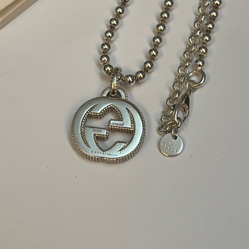 Gucci 經典雙G雕花項鍊-11