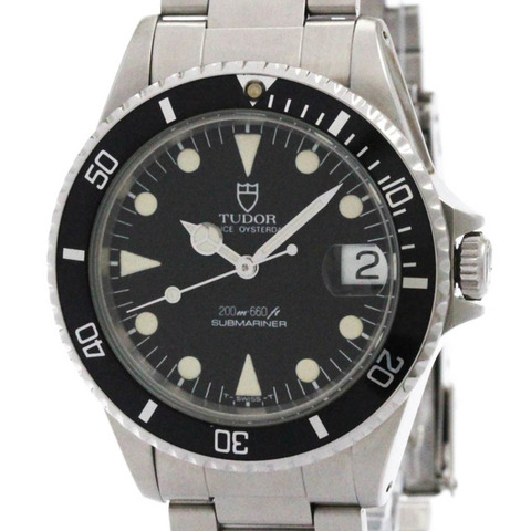 帝舵 Rolex Prince Oyster Date Submariner 鋼質腕錶 75090 拋光