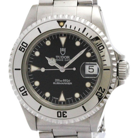 帝舵 Prince Date Submariner Serial B 鋼男式手錶 79190 拋光