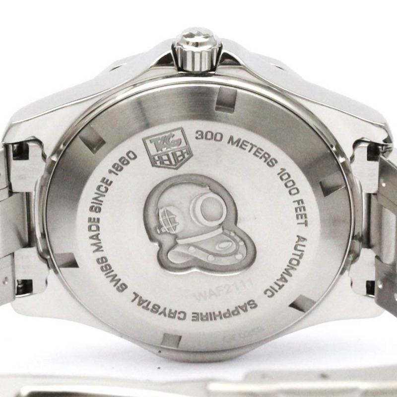 泰格豪雅 Aquaracer 鋼自動男士手錶 WAF2111 拋光-5