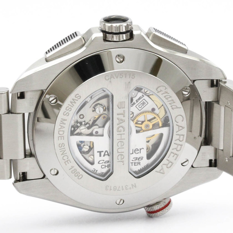 泰格豪雅 Grand Carrera Calibre 36 RS 自動腕錶 CAV5115 拋光-6