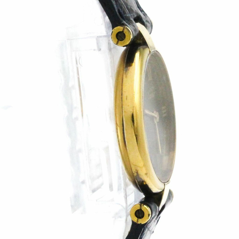 卡地亞 Must Vendome Vermeil 鍍金石英女士手錶 590004-7