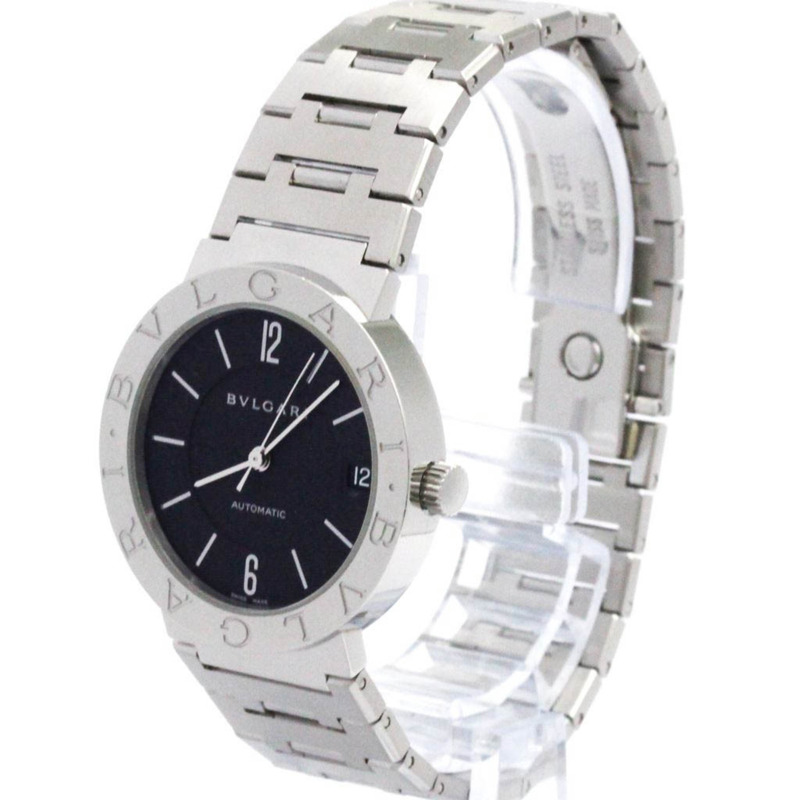 BVLGARI BVLGARI-BVLGARI 鋼自動男士手錶 BB33SS AUTO 拋光-1
