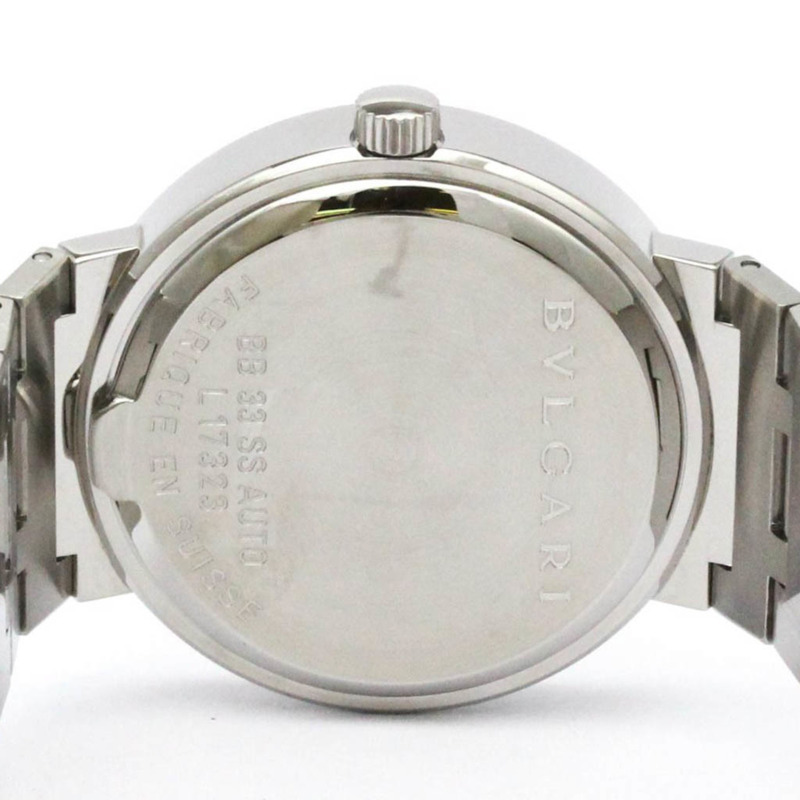 BVLGARI BVLGARI-BVLGARI 鋼自動男士手錶 BB33SS AUTO 拋光-5
