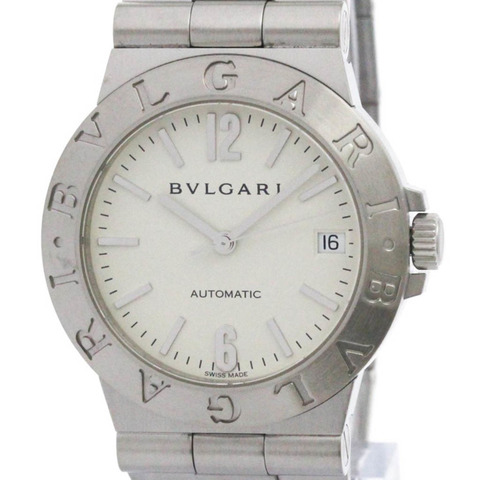 BVLGARI Diagono 運動鋼自動男錶 LCV35S 拋光