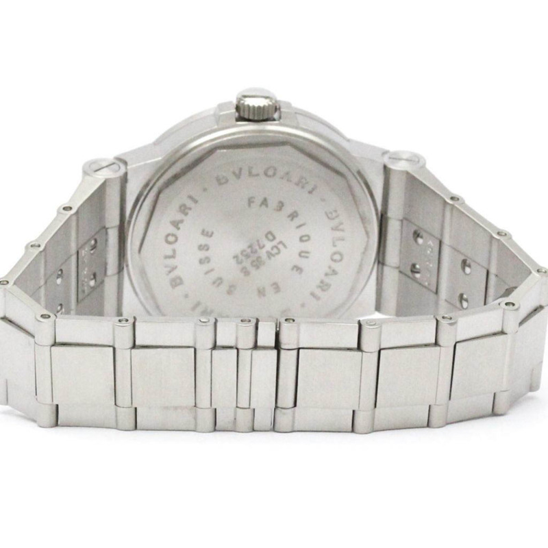 BVLGARI Diagono 運動鋼自動男錶 LCV35S 拋光-4