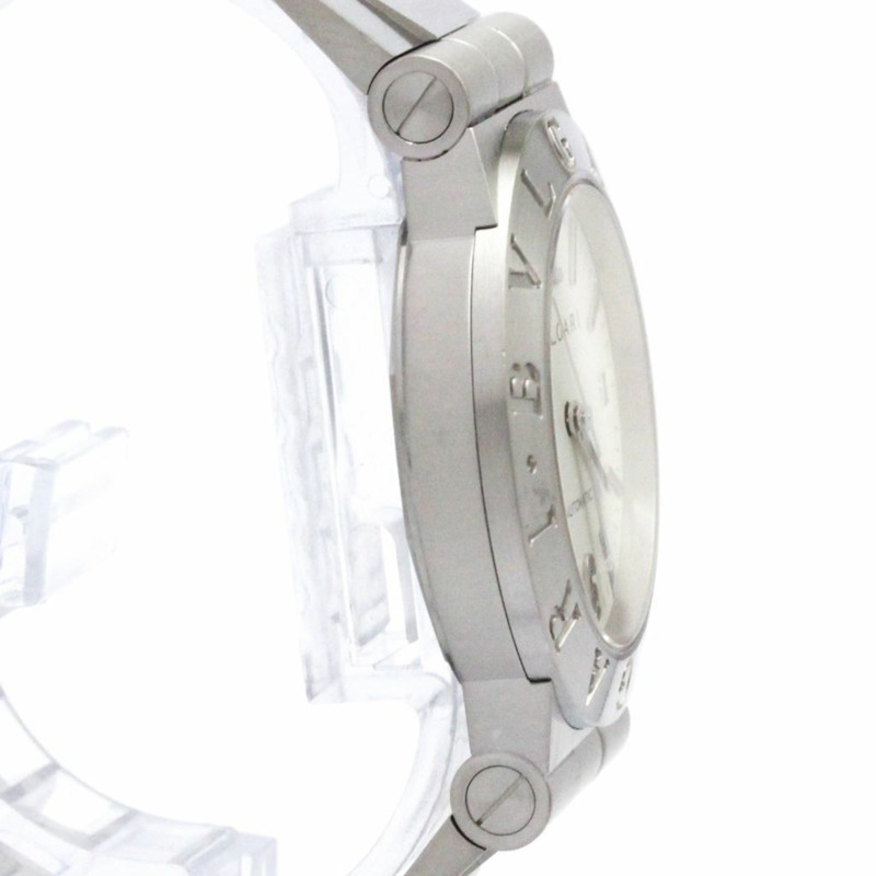 BVLGARI Diagono 運動鋼自動男錶 LCV35S 拋光-7