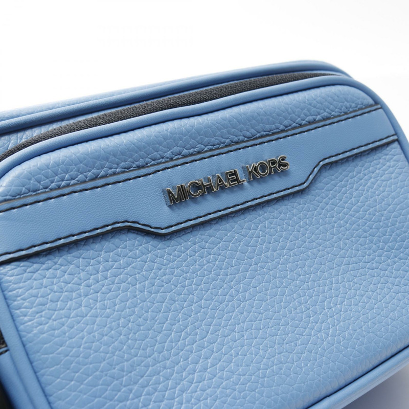 Michael Kors Cooper 相機肩背包 37T4LCOM1L 皮革 藍色 二手 女款-5