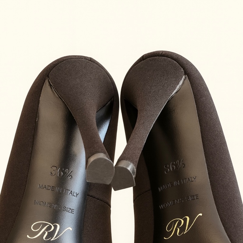 Roger Vivier Efflorescence 多彩水晶緞面高跟鞋(全新/原盒)-6