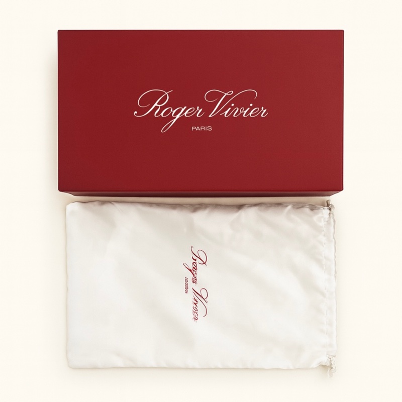 Roger Vivier Efflorescence 多彩水晶緞面高跟鞋(全新/原盒)-7