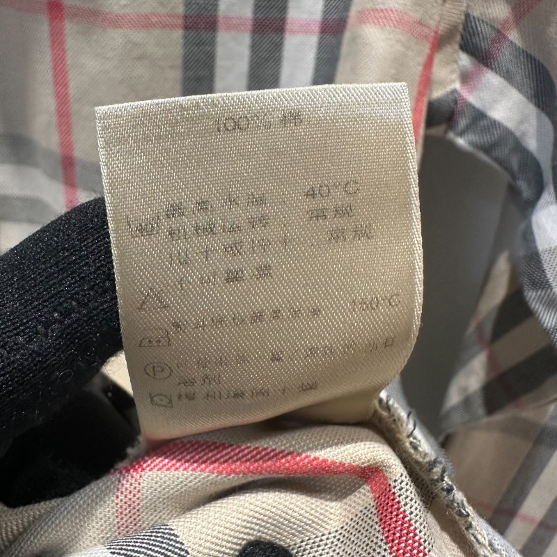 【美收精品】BURBERRY 茶色格紋襯衫 4-254【隔月月中將轉賣至日本 上架期限30天】-6