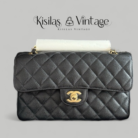 Chanel  Caviar 23cm金扣