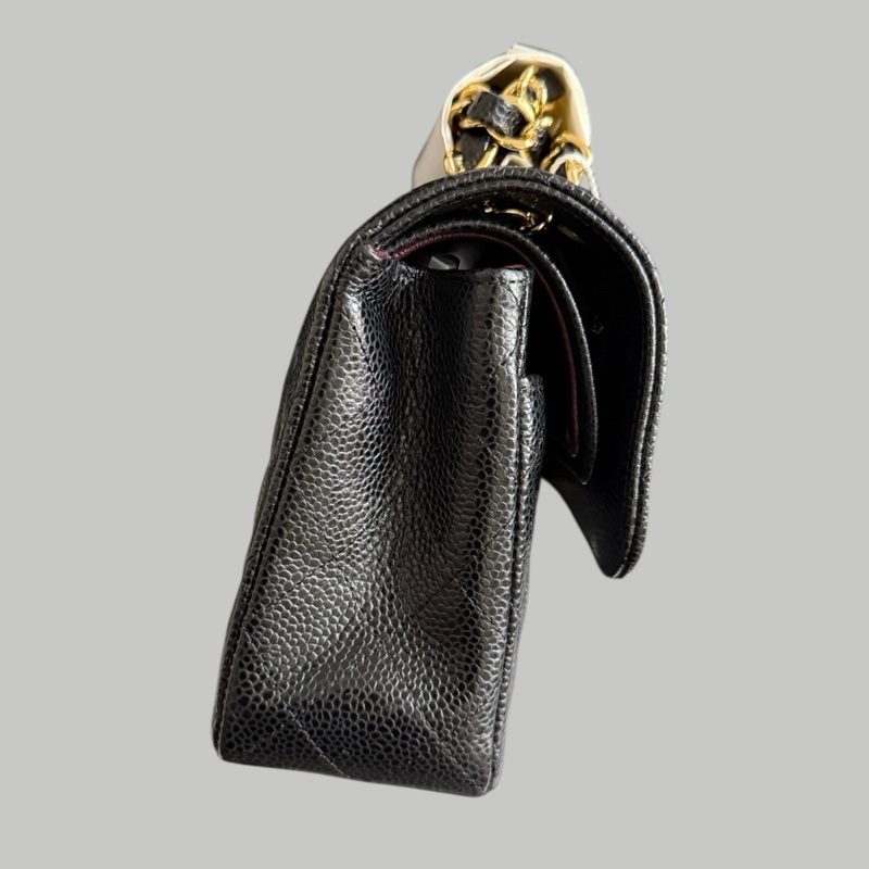 Chanel  Caviar 23cm金扣-3