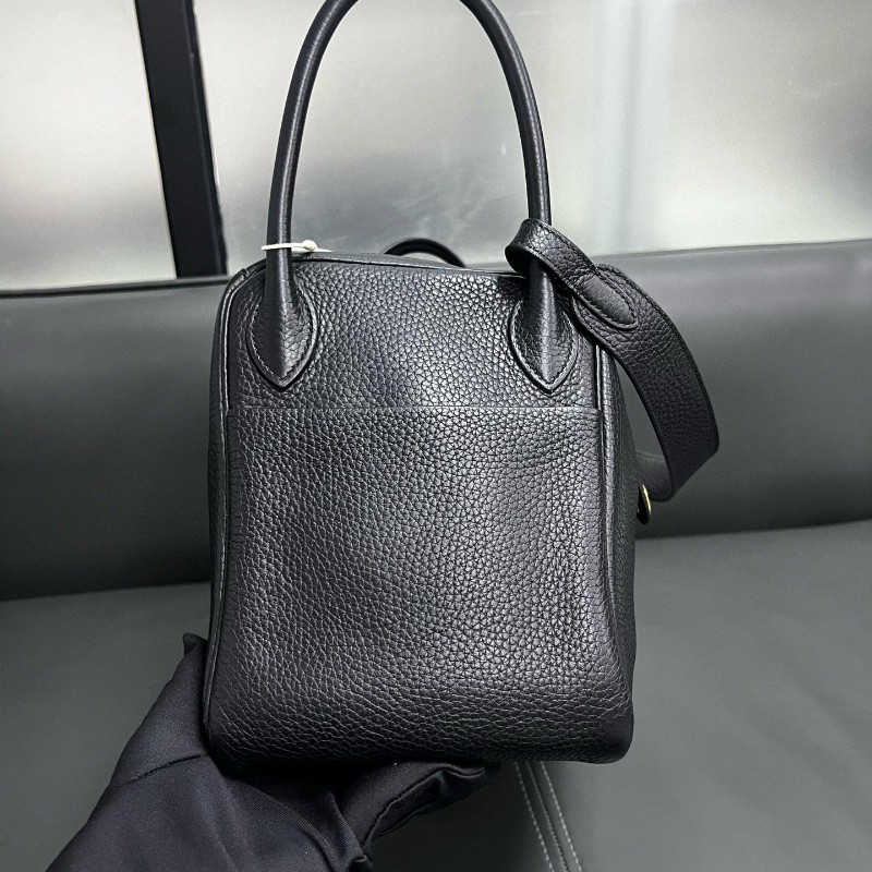Hermes Lindy30 黑色金扣-7
